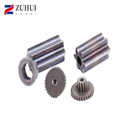 ¿Cuál es la diferencia entre engranajes rectos sinterizados y engranajes heli...